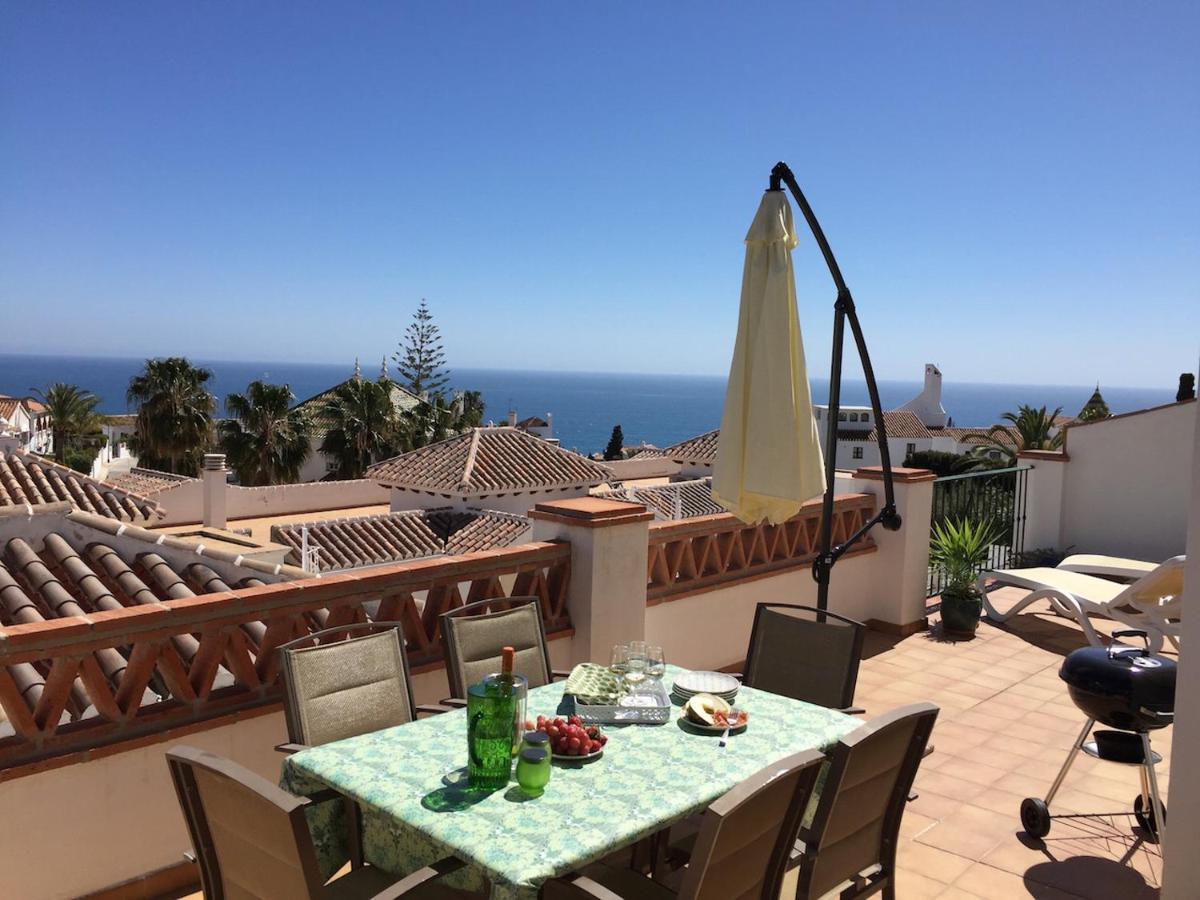 Burriana Beach, Pool, Big Terrace, Superb Seaviews Нерха Екстер'єр фото