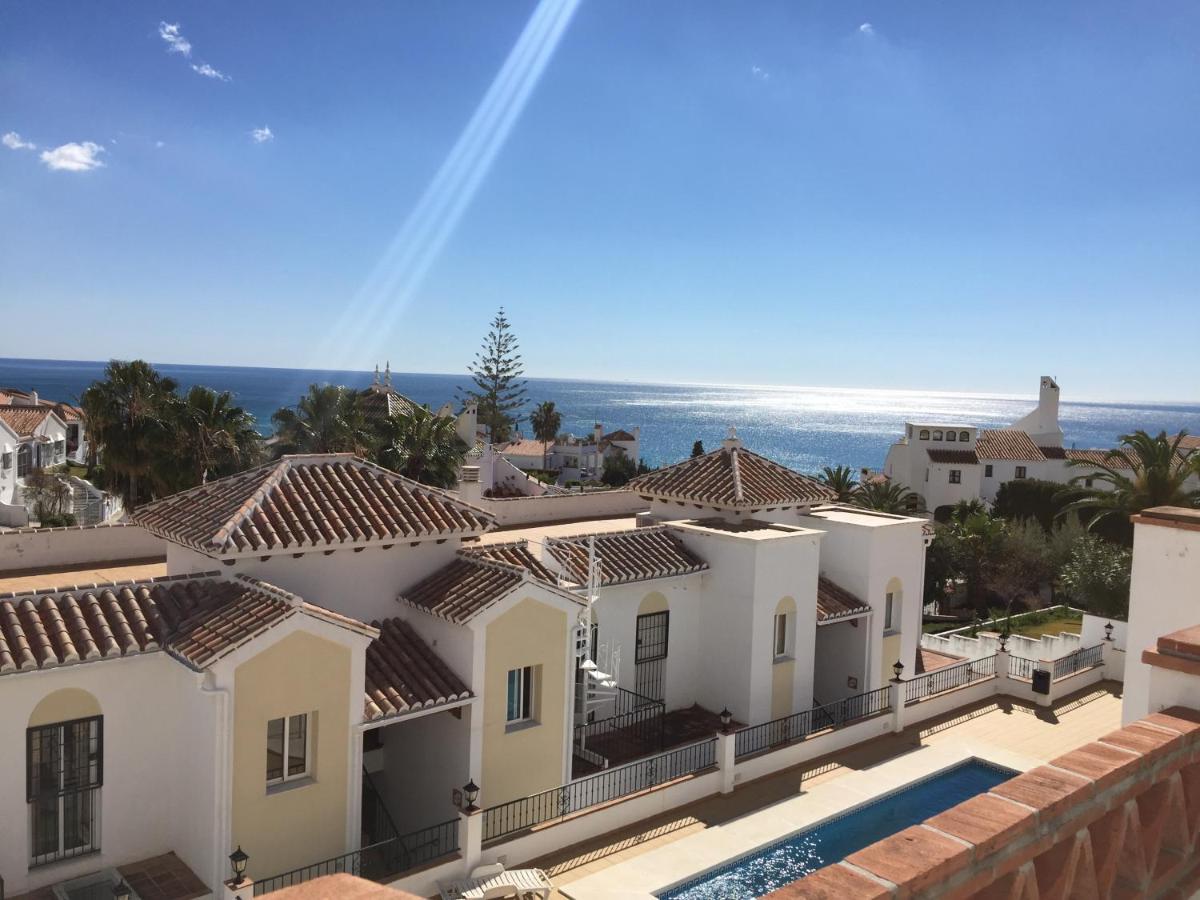 Burriana Beach, Pool, Big Terrace, Superb Seaviews Нерха Екстер'єр фото